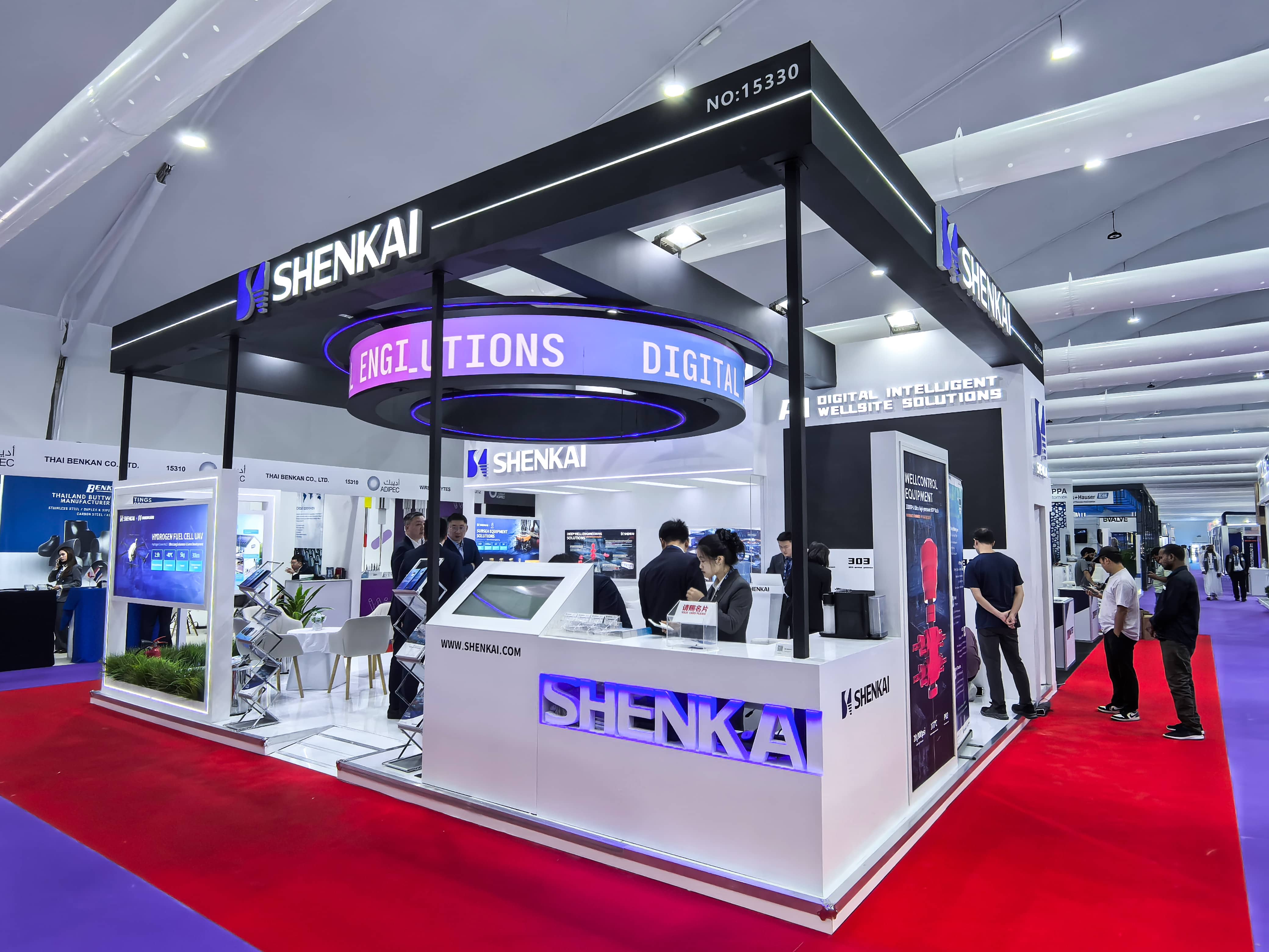 ADIPEC 2025 | компанияШэнькай замечательно появилась на международной нефтяной выставке в Абу-Даби(图1)